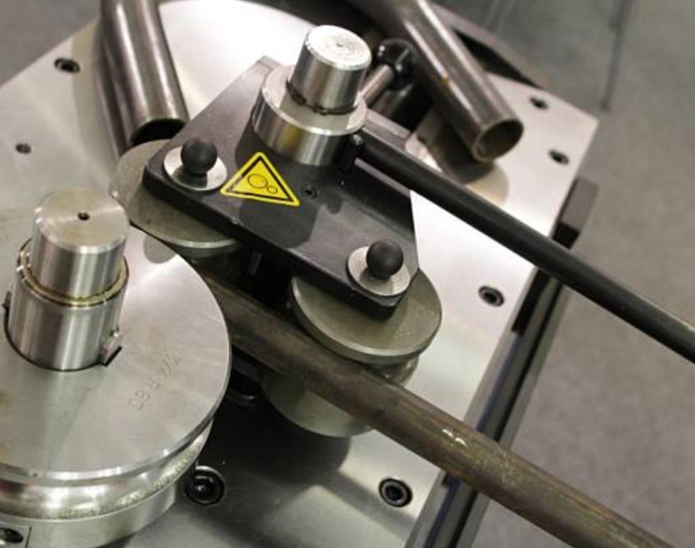 Custom tooling for a CNC tube bender